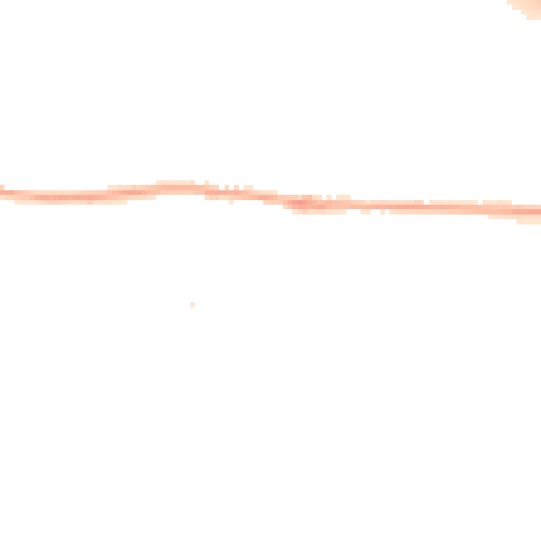 Night-time road noise heatmap for BD20 6NT