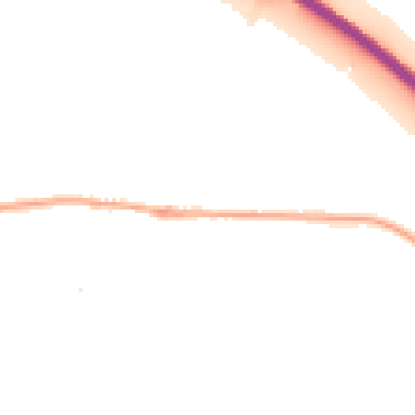 Night-time road noise heatmap for BD20 6RJ