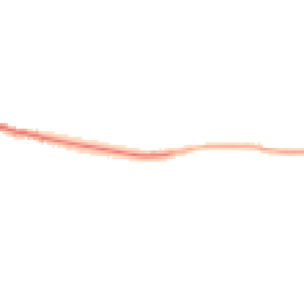 Night-time road noise heatmap for BD20 6TR