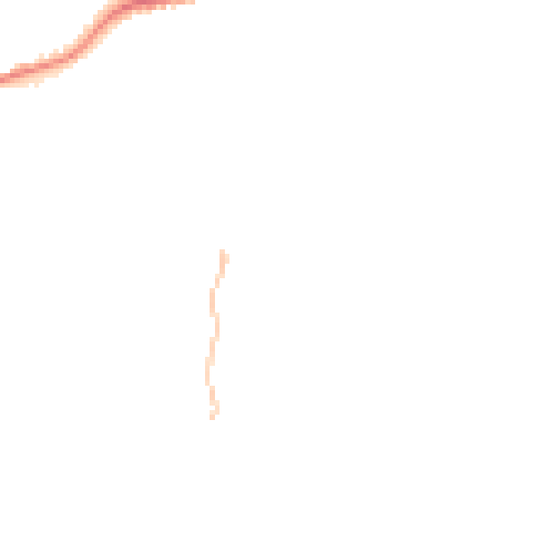 Night-time road noise heatmap for BD20 7ES