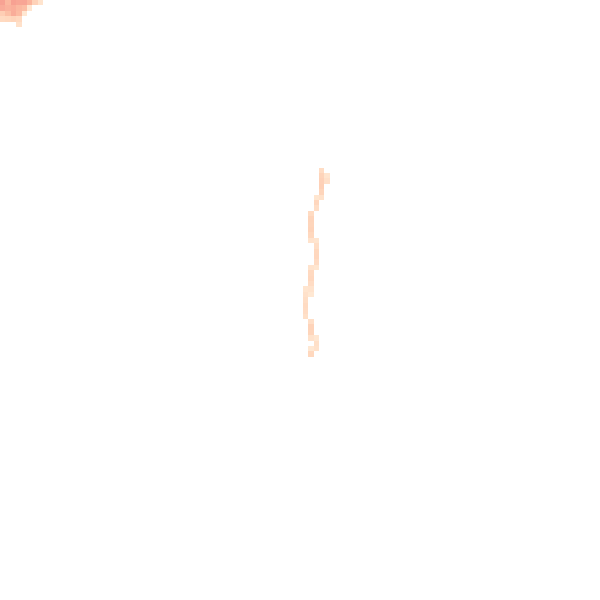 Night-time road noise heatmap for BD20 7LN
