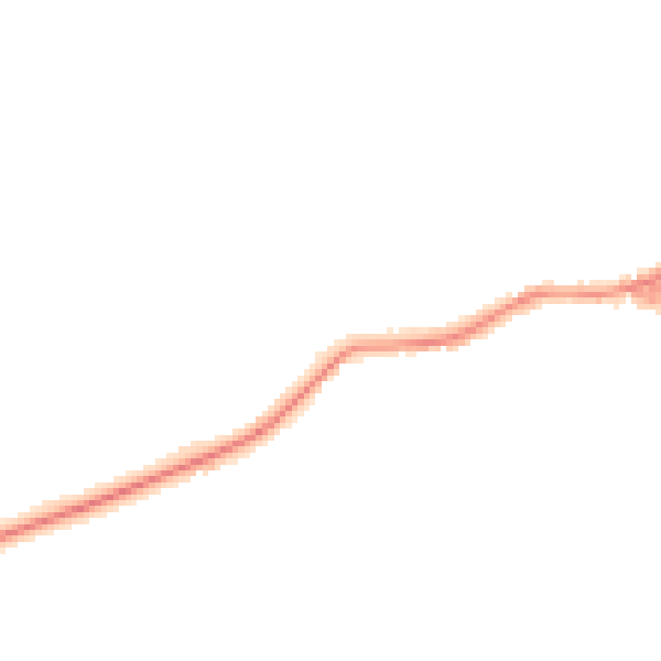 Night-time road noise heatmap for BD20 8DP