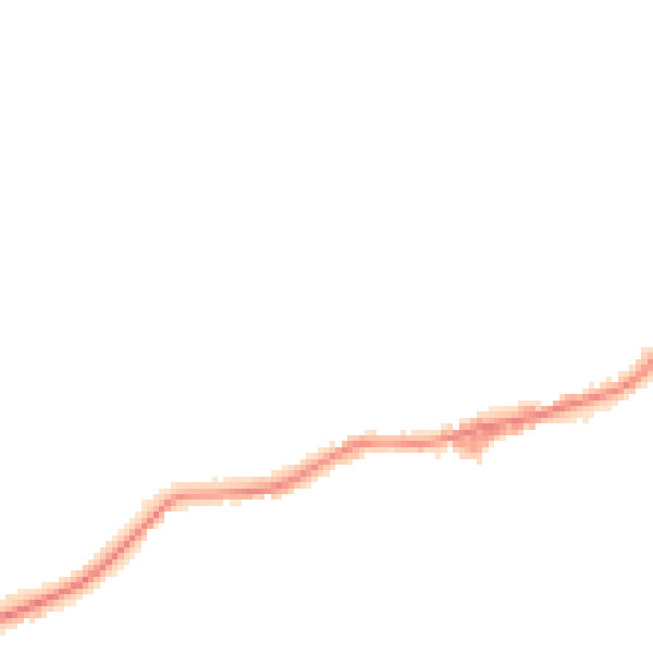 Night-time road noise heatmap for BD20 8EW