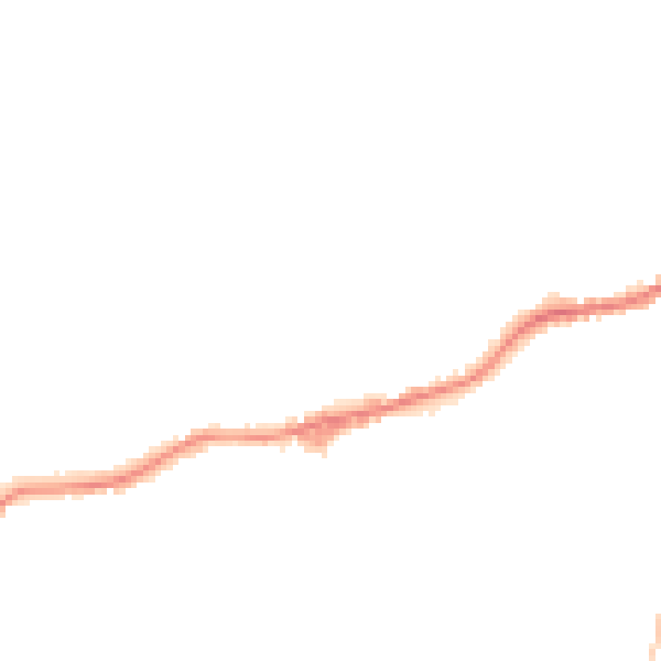 Night-time road noise heatmap for BD20 8PX