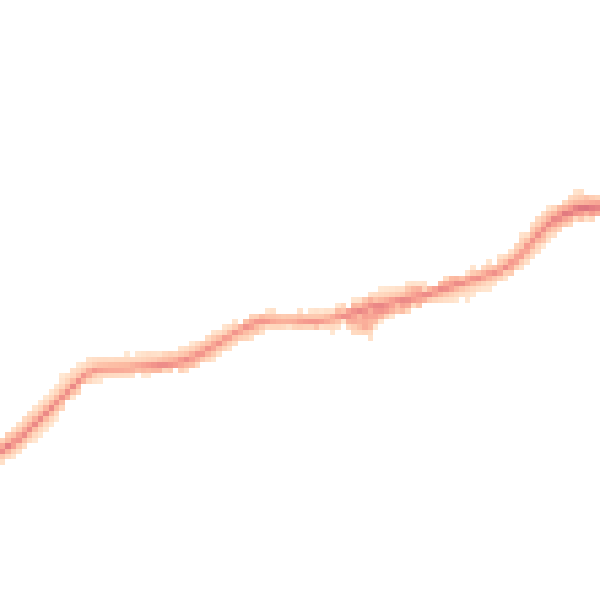 Night-time road noise heatmap for BD20 8QF