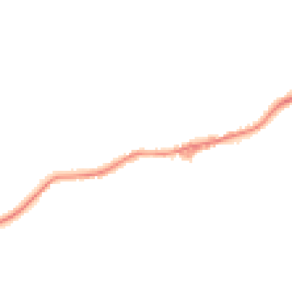 Night-time road noise heatmap for BD20 8QS