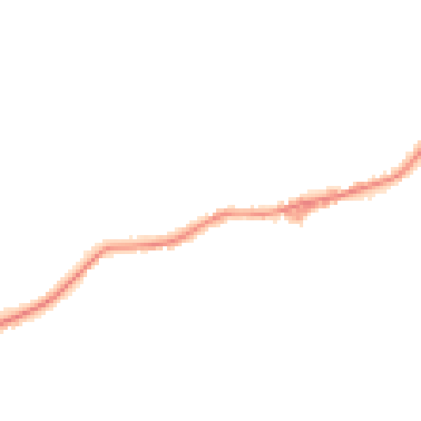 Night-time road noise heatmap for BD20 8QT