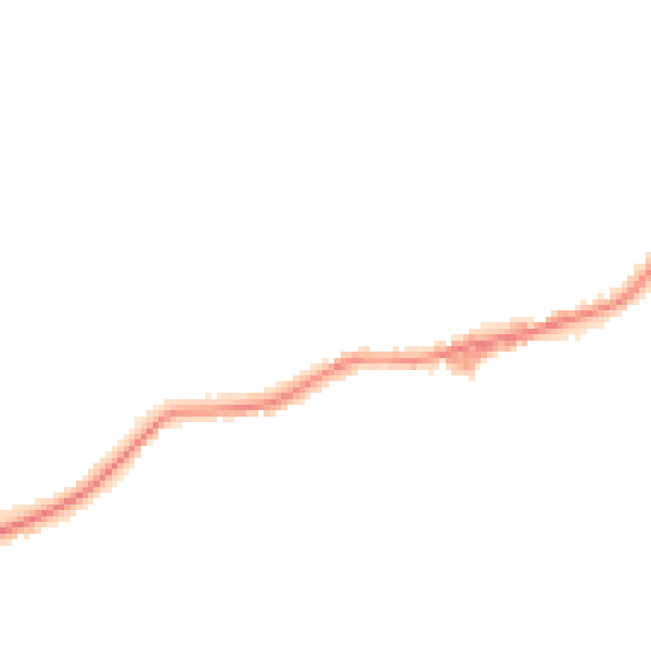 Night-time road noise heatmap for BD20 8RJ