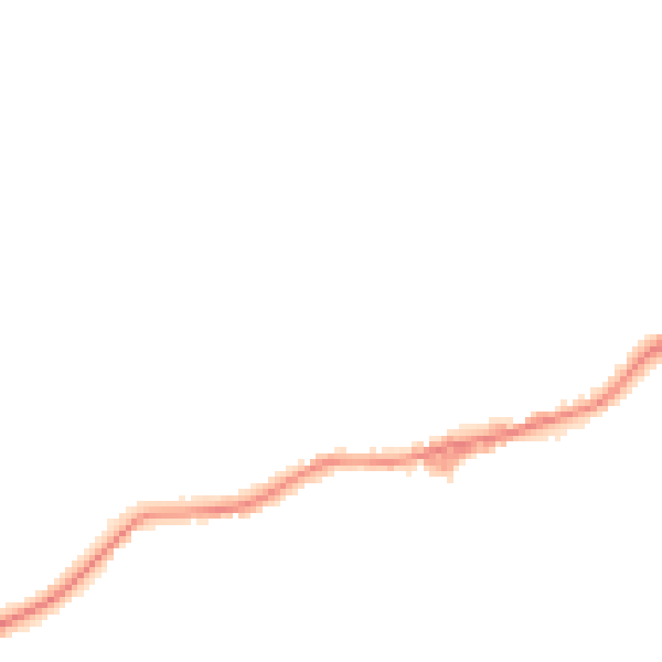 Night-time road noise heatmap for BD20 8RP