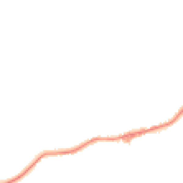 Night-time road noise heatmap for BD20 8RS