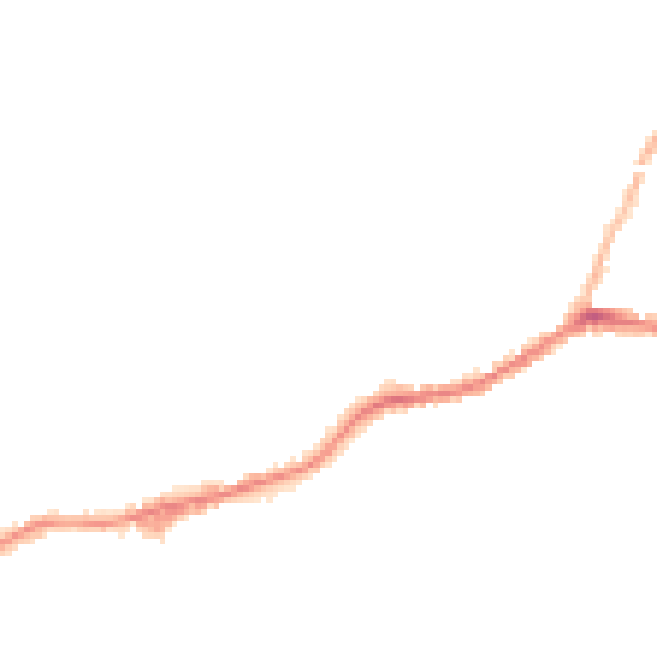Night-time road noise heatmap for BD20 8SQ