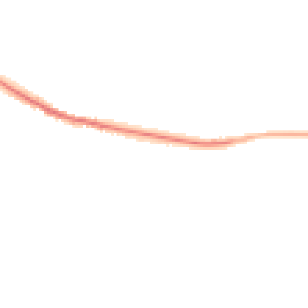 Night-time road noise heatmap for BD20 8UQ