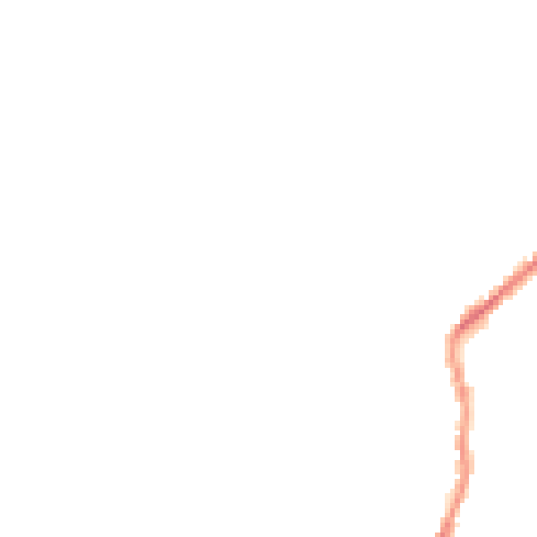 Night-time road noise heatmap for BD20 9LW