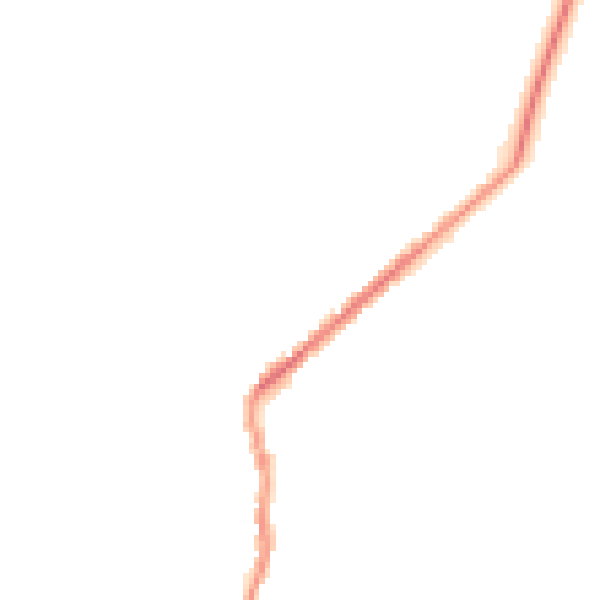 Night-time road noise heatmap for BD20 9PD