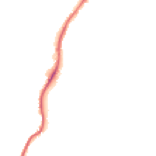 Night-time road noise heatmap for BD21 5BP