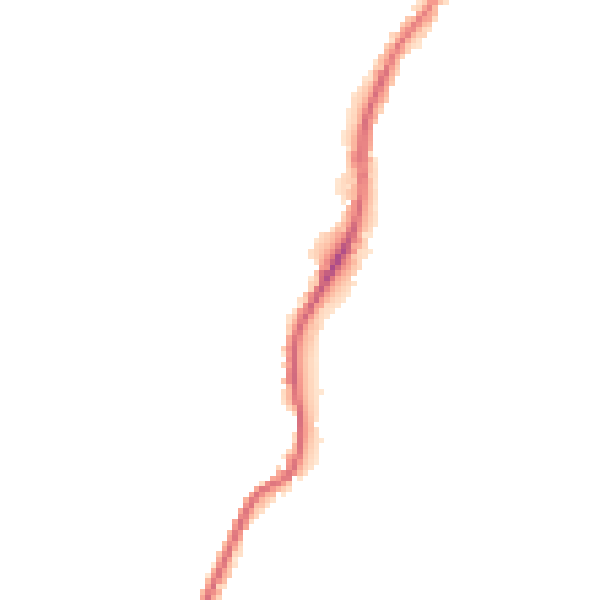Night-time road noise heatmap for BD21 5EN
