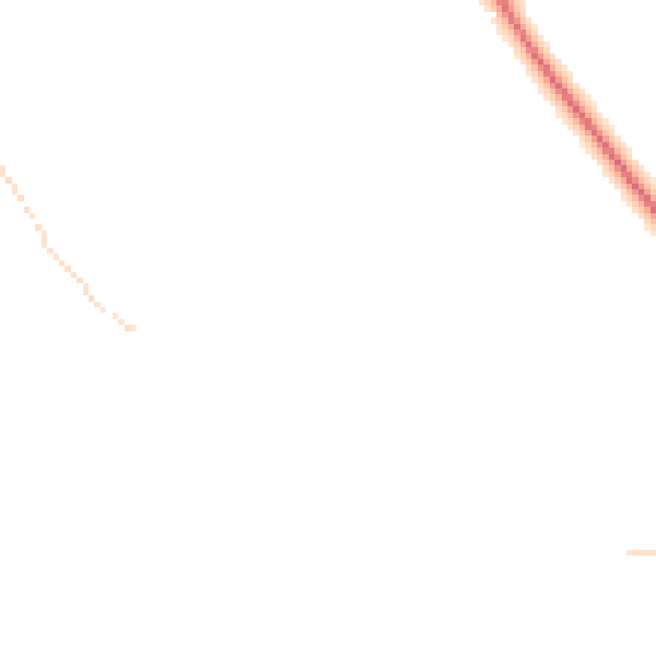 Daytime road noise heatmap for BD21 5RA