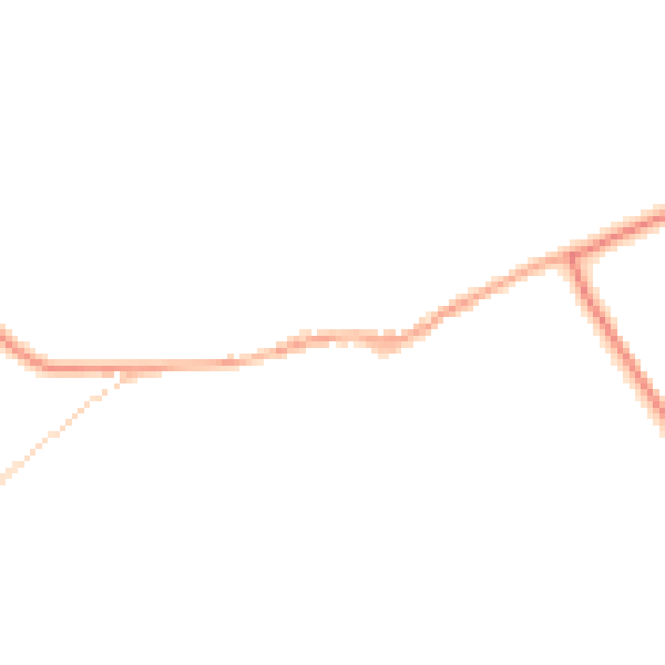 Daytime road noise heatmap for BD22 0HB