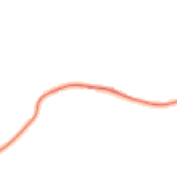 Night-time road noise heatmap for BD22 0ND