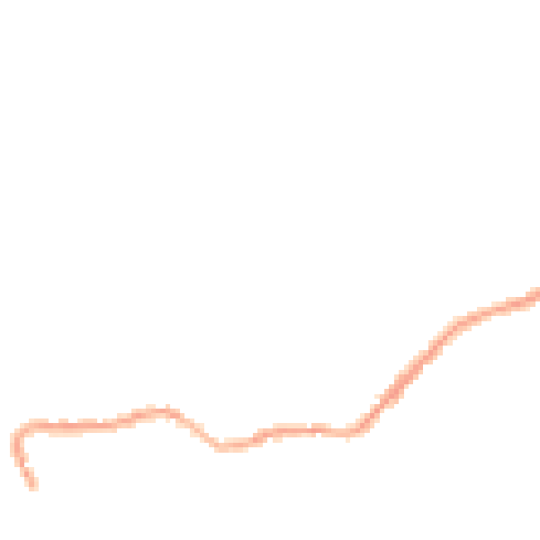 Night-time road noise heatmap for BD22 7JE