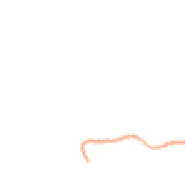 Night-time road noise heatmap for BD22 7SB