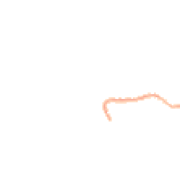 Night-time road noise heatmap for BD22 7SL