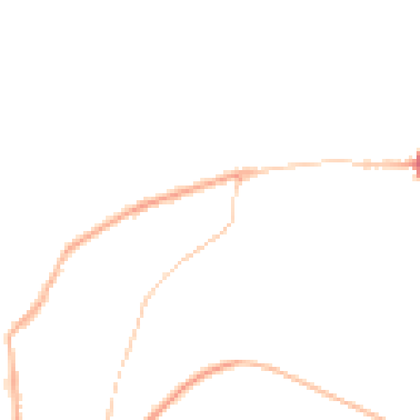 Night-time road noise heatmap for BD22 8RU