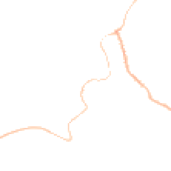 Night-time road noise heatmap for BD22 9LT