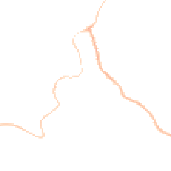 Night-time road noise heatmap for BD22 9NA