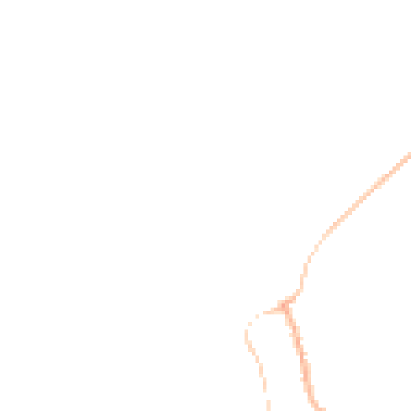 Night-time road noise heatmap for BD22 9SD