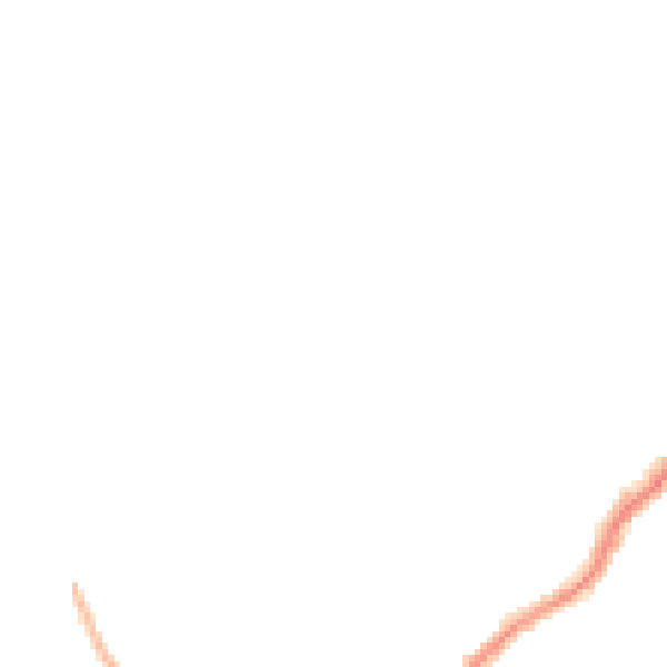 Night-time road noise heatmap for BD7 2NJ