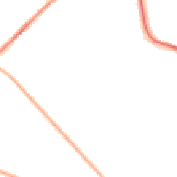 Night-time road noise heatmap for BD7 4JA