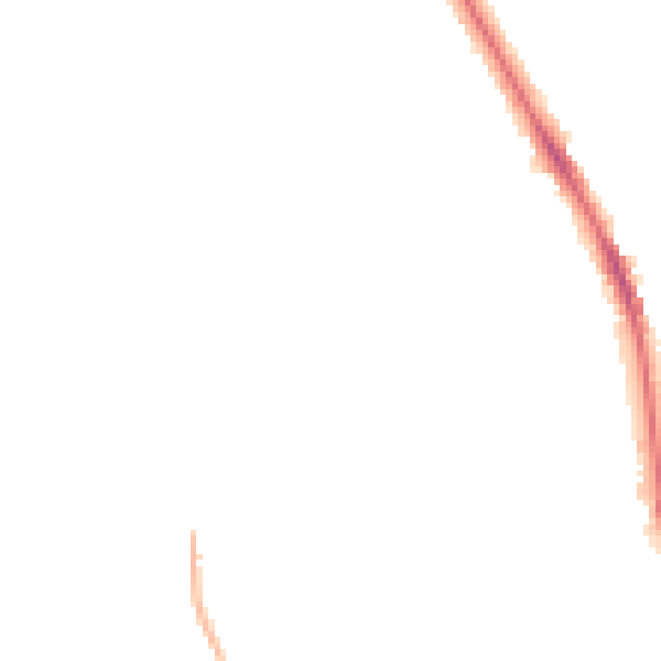 Night-time road noise heatmap for BD9 4DS