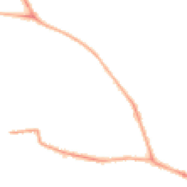 Night-time road noise heatmap for BD9 5JU