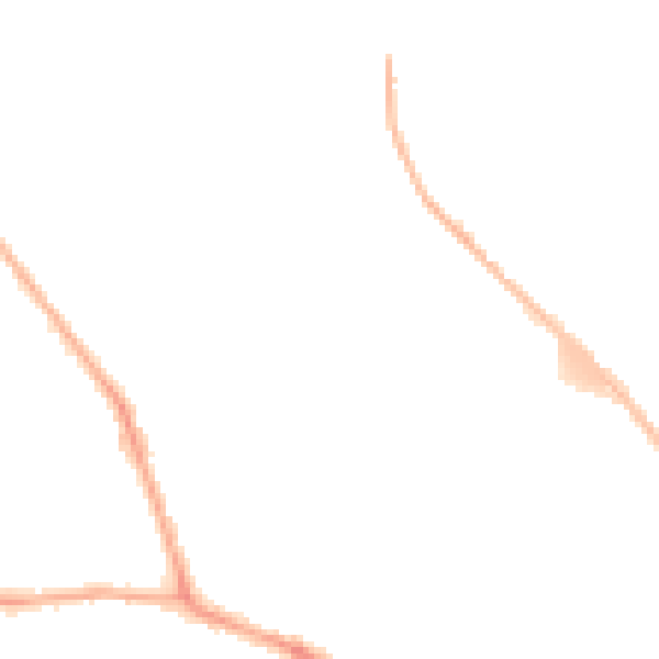 Night-time road noise heatmap for BD9 5LF