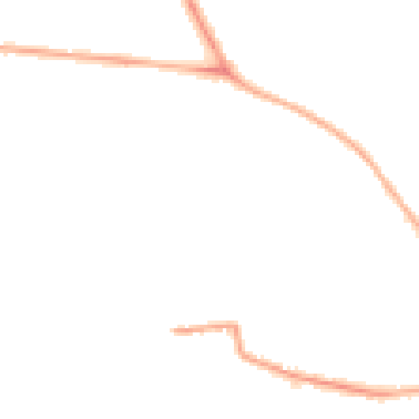 Night-time road noise heatmap for BD9 5NA