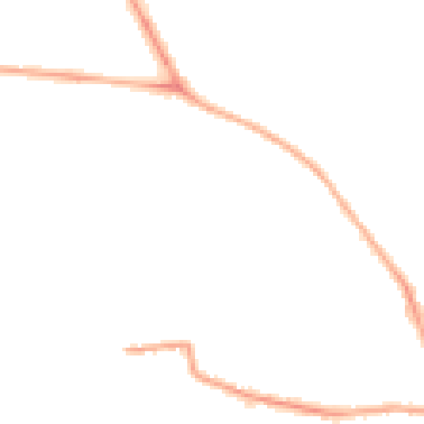 Night-time road noise heatmap for BD9 5ND