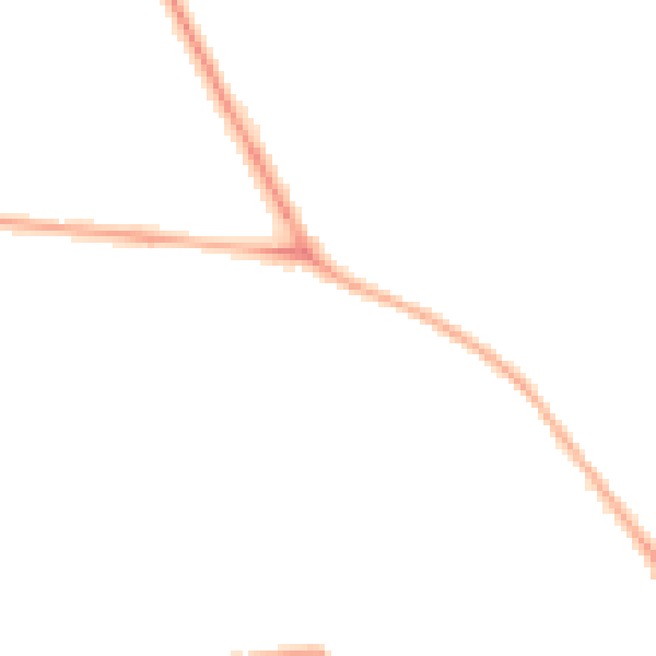 Night-time road noise heatmap for BD9 5PA