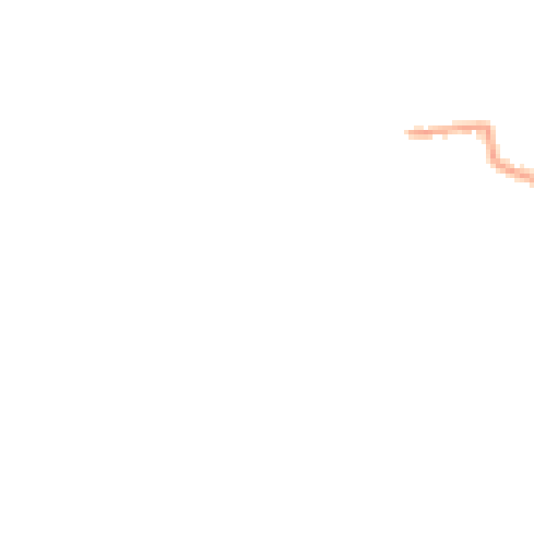 Night-time road noise heatmap for BD9 6AN