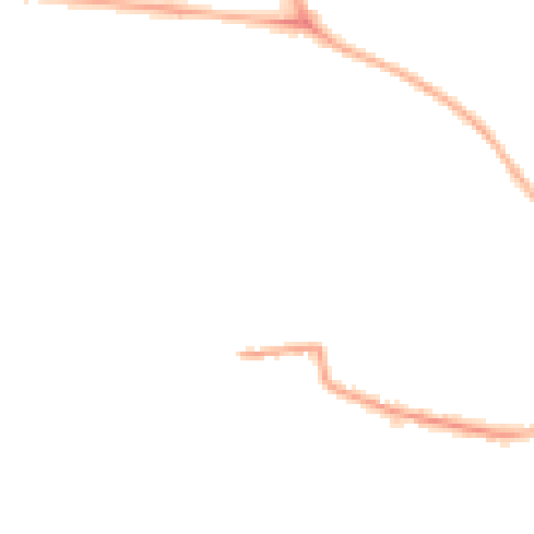 Night-time road noise heatmap for BD9 6DR