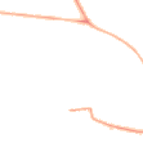 Night-time road noise heatmap for BD9 6DZ