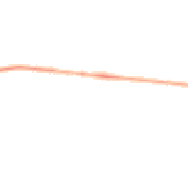Night-time road noise heatmap for BD9 6NL