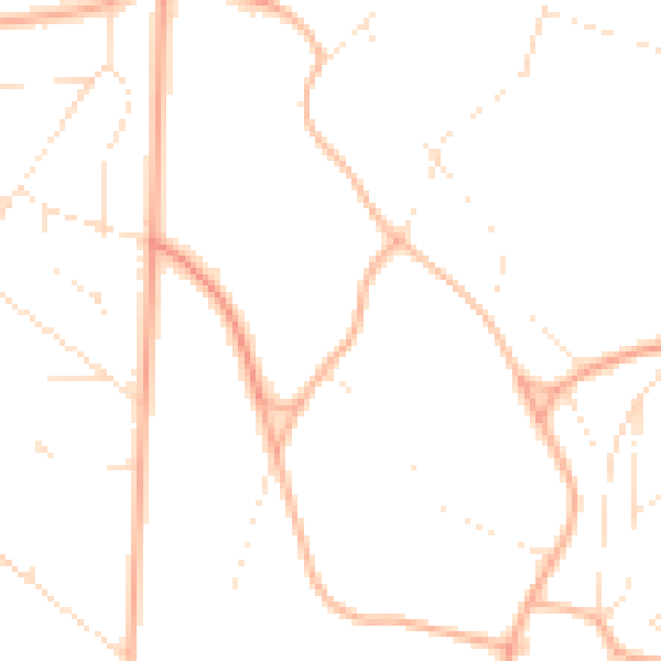 Daytime road noise heatmap for BH13 7DB