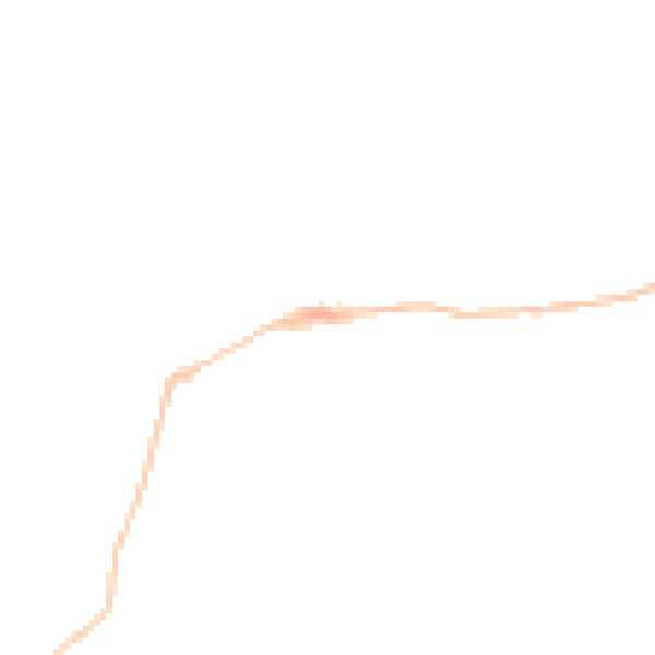 Night-time road noise heatmap for BH13 7LE