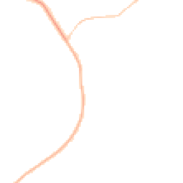 Night-time road noise heatmap for BH13 7PJ
