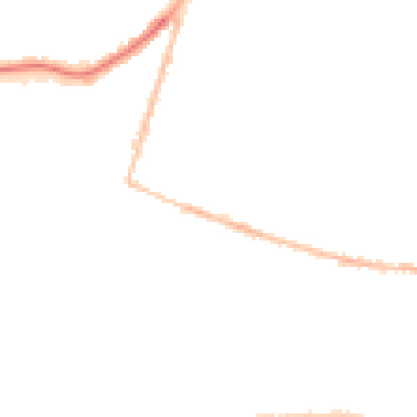 Night-time road noise heatmap for BH14 0AL
