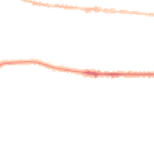 Night-time road noise heatmap for BH14 0BT