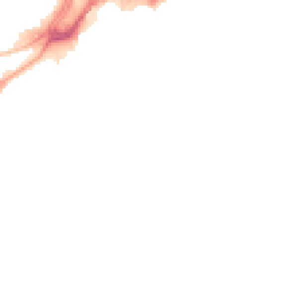Night-time road noise heatmap for BH15 1QQ