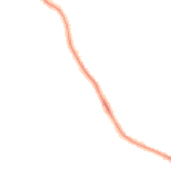 Night-time road noise heatmap for BH15 4HS