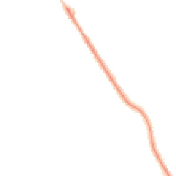 Night-time road noise heatmap for BH15 4JD